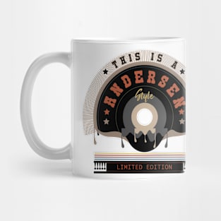 ANDERSEN Name Style Mug